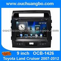 Ouchuangbo 9 Inch Toyota Land Cruiser 2007-2012 Autoradio DVD Stereo Navi Kit