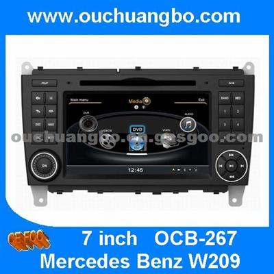 Ouchuangbo S100 Mercedes Benz W209 Audio DVD Stereo Gps