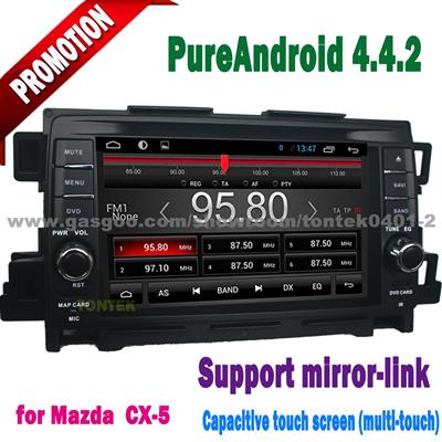 Mazda Cx-5 Car Radio Audio Player With GPS 3g Wifi Radio BT Capacitive Screen TA7046