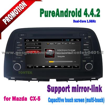 Pure Android Car Dvd Player For Mazda CX-5 With Gps Navigation System & Car Multimedia+3G+Mirror Link+Wifi Hotspot+OBD