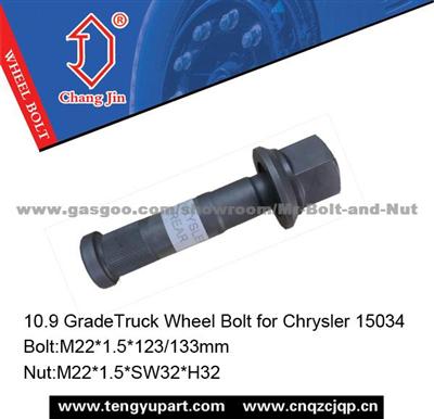 10.9 GradeTruck Wheel Bolt For Chrysler 15034