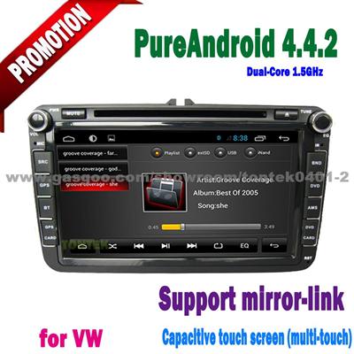 Android Dvd Player For VW Passat Gps Navigation Radio Dvd Player BT SWC Mirror Link WiFi Hot Spot