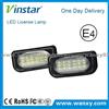 Benz LED License Lamp Sedan LED Number Plate Lamp With CE & E-Mark Certificate