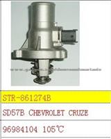 For CHEVROLET CRUZE Thermostat And Thermostat Housing 96984104