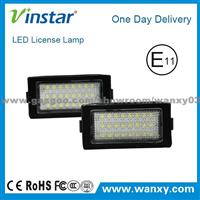 BMW E38 Canbus LED License Lamp LED License Lamp With Canbus For BMW Car