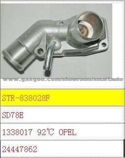 For OPEL Thermostat And Thermostat Housing 1338017 24447862