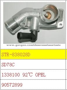 For OPEL Thermostat And Thermostat Housing 1338100,90572899