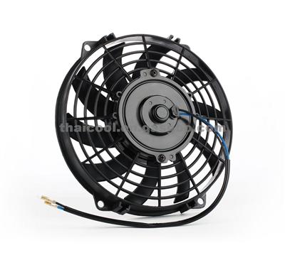 9 Inch Axial Fan 12V / 24V Car Radiator Condenser Fan Auto Cooling Fan 10 Skewed Blades