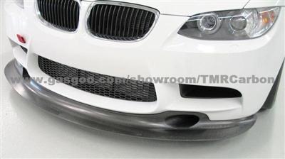 BMW 08-12 M3 GT4 Style Carbon Fiber Front Lip Spoiler