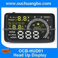 Ouchuangbo HUD Projector Head Up Display OBD II HUD Car Styling 5.5 Inch Comprehensive Display Car Alarm System