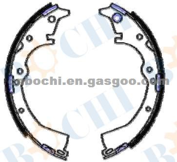 HOT SALE BRAKE SYSTEM BRAKE SHOE 254*50