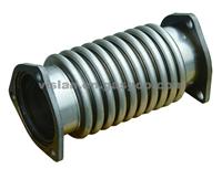 Exhaust Flexible Pipe For KAMAZ Ф80*215 Mm/Flange With 3 Holes