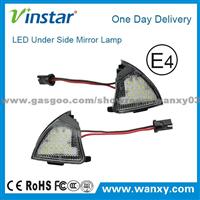 VW LED Front Under Mirror Lamp Golf LED Under Mirror Lamp Passat LED Under Mirror Light