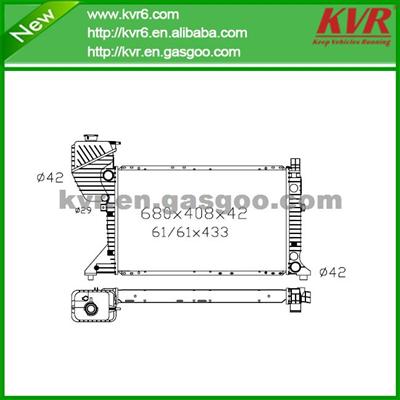 High Cooling Efficiency Car Radiator FOR BENZ95- Sprinter 9015003500 / 9015003600