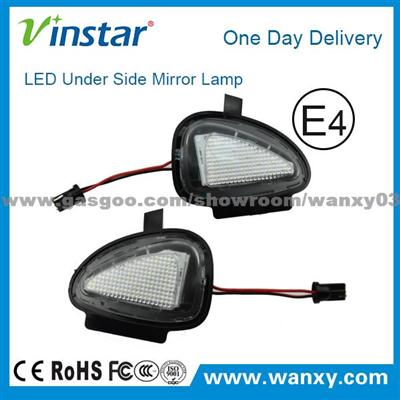 VW Golf 6 LED Front Under Mirror Lamp VW LED Mirror Front Lamp With CE E-Mark Certificates