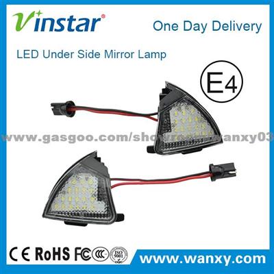 VW LED Front Under Mirror Lamp Golf LED Under Mirror Lamp Passat LED Under Mirror Light