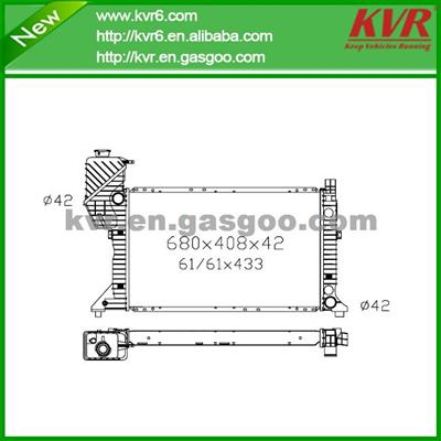 High Cooling Efficiency Car Radiator FOR BENZ 95- Sprinter OEM 901 500 2400 / 901 500 2800