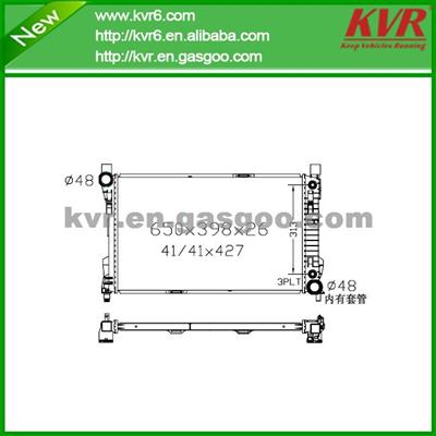 Mechanical Aluminum Radiator FOR BENZ 00- W203 C200 OEM 203 500 1103