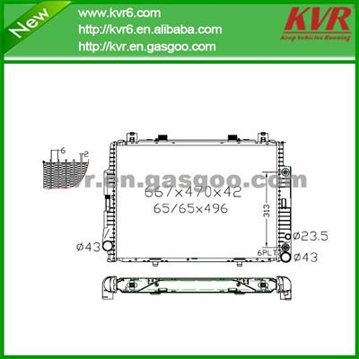 Radiator Assy FOR BENZ 91 - W140 S420 S500 S600 OEM 140 500 1403 / 140 500 1603