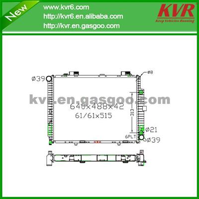 Auto Cooling System Radiator FOR BENZ 95 - W210 E300D OEM 210 500 3203 / 210 500 6603