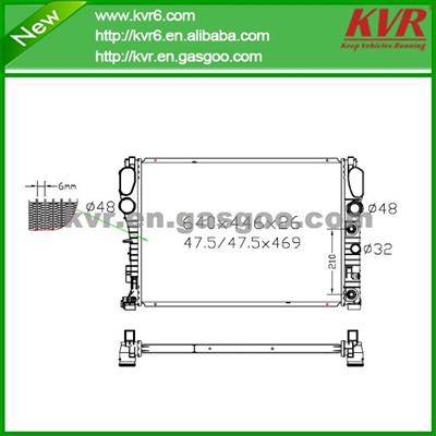 Radiator Assy FOR BENZ 04 - W211 OEM 211 500 1302