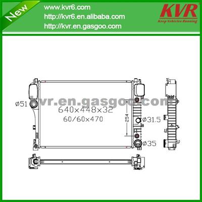 Performance Aluminum Radiator FOR BENZ 05 - W216 W211