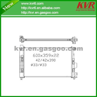 High Cooling Efficiency Car Radiator FOR BENZ 97 - W168 A-Class OEM 168 500 1102 / 168 500 1202