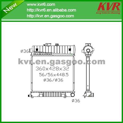 Mechanical Aluminum Radiator FOR BENZ - C208 W202 W208 W210