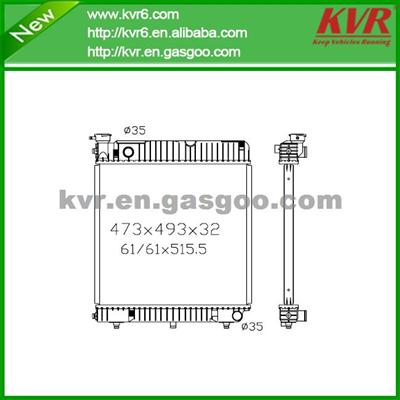 High Cooling Efficiency Car Radiator FOR BENZ 86-88 209D 3.0 Diesel OEM 601 500 6503