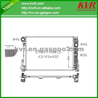 Assembly Radiator FOR BENZ W204 C-CLASS/07— C180CGI OEM 204 500 0203