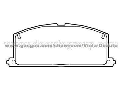 Brake Pad Set 04465-21010
