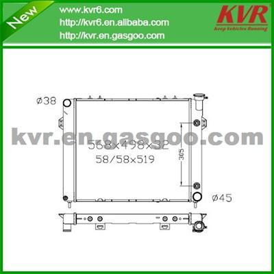 High Performance Auto Radiator For CHRYSLER 93-97 Grand Cherokee