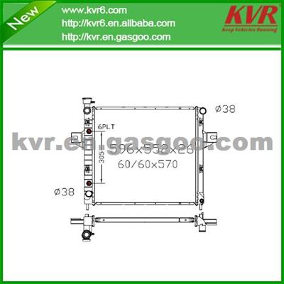 Aluminum Car Radiator For CHRYSLER 94-04 Grand Cherokee