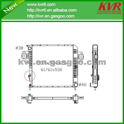 Brazed Radiator For CHRYSLER 03-06 Libertv