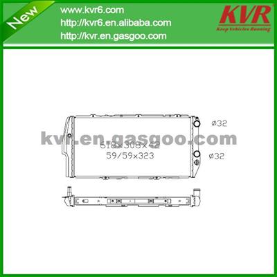 Brazed Radiator FOR AUDI 86-91 100 / 200 OEM 443 121 251 K / 447 121 251 I