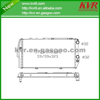 High Quality Auto Radiator FOR AUDI 78-84 5000 OEM 431 121 251 A / 431 121 251 A/A