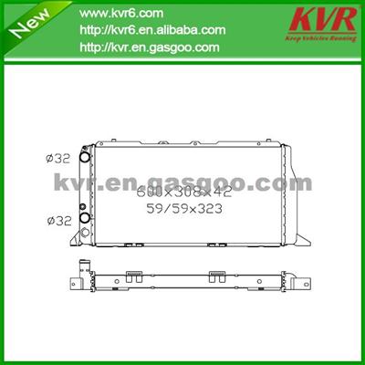 Complete Radiator FOR AUDI 88-90 80 OEM 893 121 251