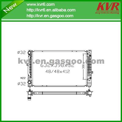 Aluminum Car Radiator FOR AUDI 96-01 A 4 / 00-01 S 4 , 98-04 Passat OEM 8D0 121 251M