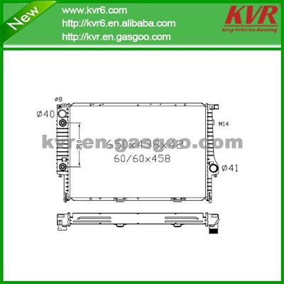 Aluminum Car Radiator FOR BMW 87- E 34 / 86- E 32 / 89- E 31 OEM 1 468 081