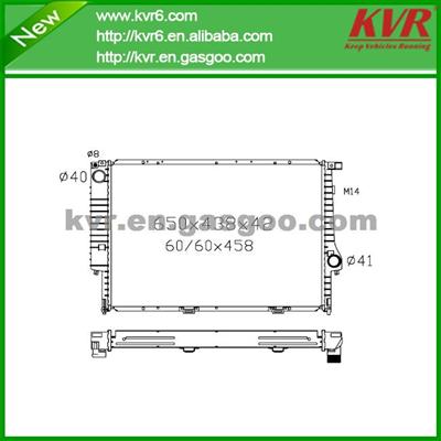 Cooling Radiator FOR BMW 87- E 34 / 90- E 32 / 90- E 31