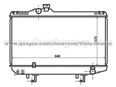 Radiator 16400-42120