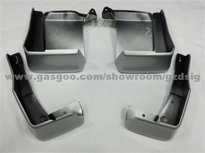 Silver / Red Rubber Painted Mud Guards For Honda Accord 2012-2013-2014