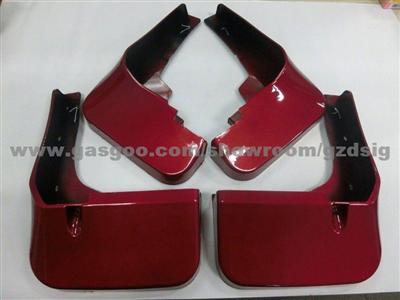 Professional Red Painted Mud Guard , Toyota High Lander 2012 Mud Flaps