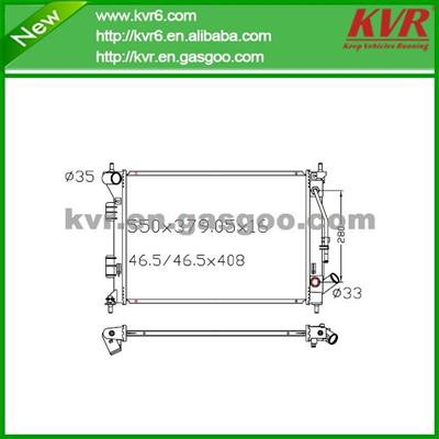 Cooling Radiator FOR HYUNDAI 12--ELANTRA1.6L4 OEM 25310--3X101