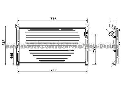 Air Conditioning Condenser 88460-42020