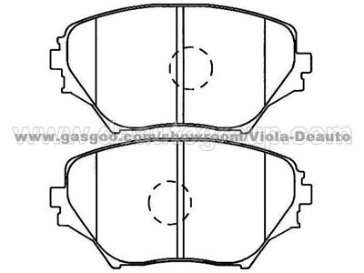 Brake Pad Set 04465-42080