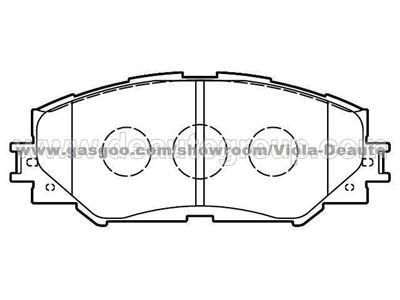 Brake Pad Set 04465-42160