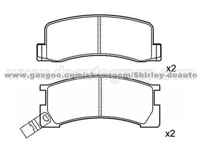 Brake Pad 04465-14140
