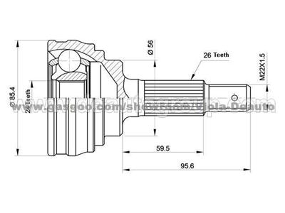 CV Joint Kit 43420-20341