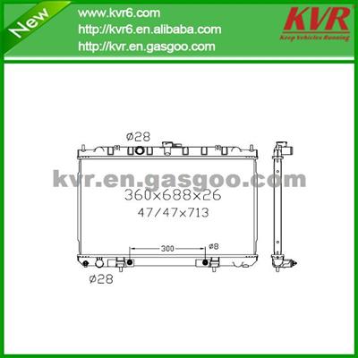 Brazed Aluminum Radiator FOR NISSAN 99- Sunny / Sentra OEM 21460-4M700 / 21460-4M707 / 21460-4M400